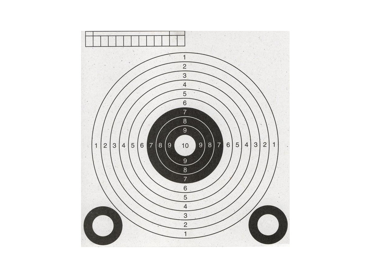 Terče vzduchovkové 138x145mm, 100ks