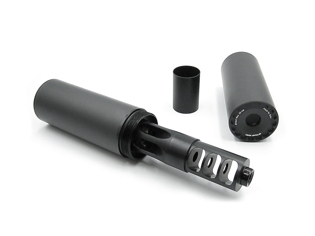 Tikka Optisup Hunt, M14x1, max. kal. .30, Polyfade Tungsten