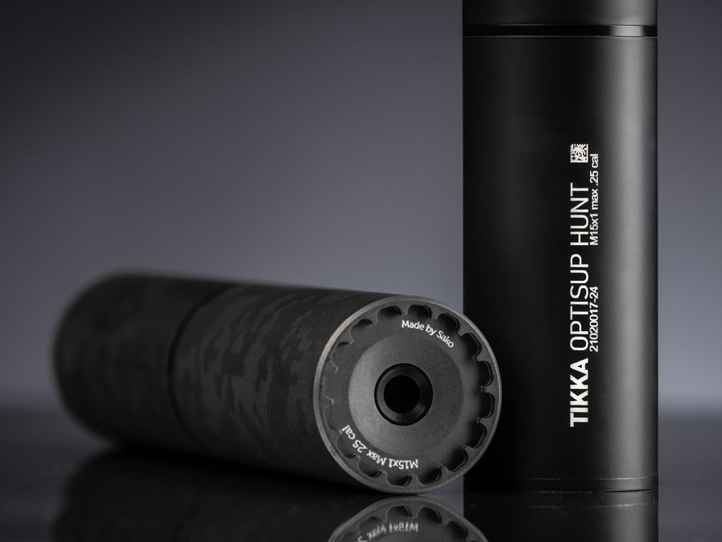 Tikka Optisup Hunt, M14x1, max. kal. .30, Black Velvet