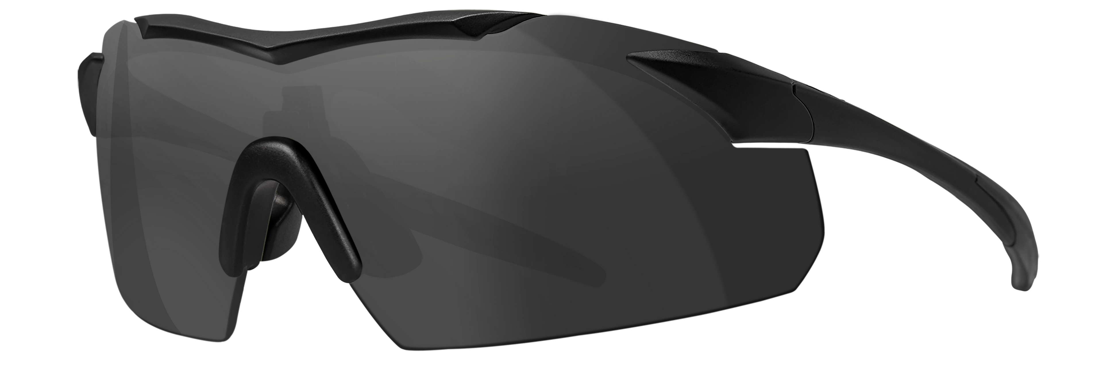 Wiley X WX VAPOR — Grey + Clear, Matte Black by Wiley X - Tactical Eyewear - Changeable