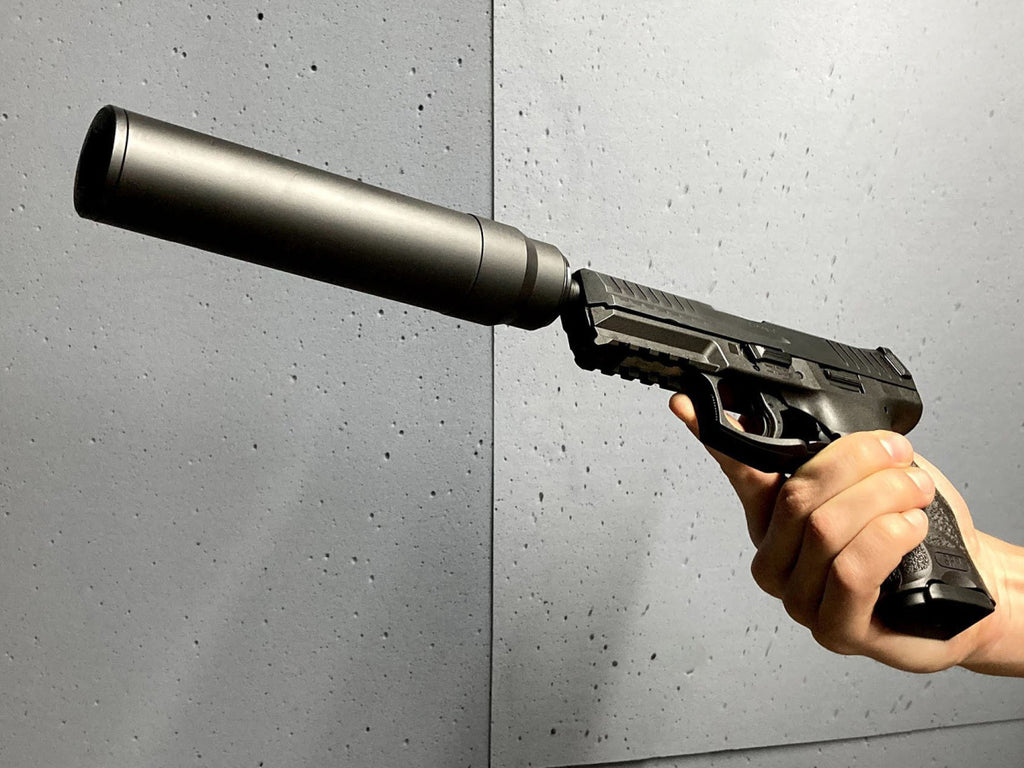Voere Pistol Impulse Suppressor A082, M13,5x1 left, 9x19