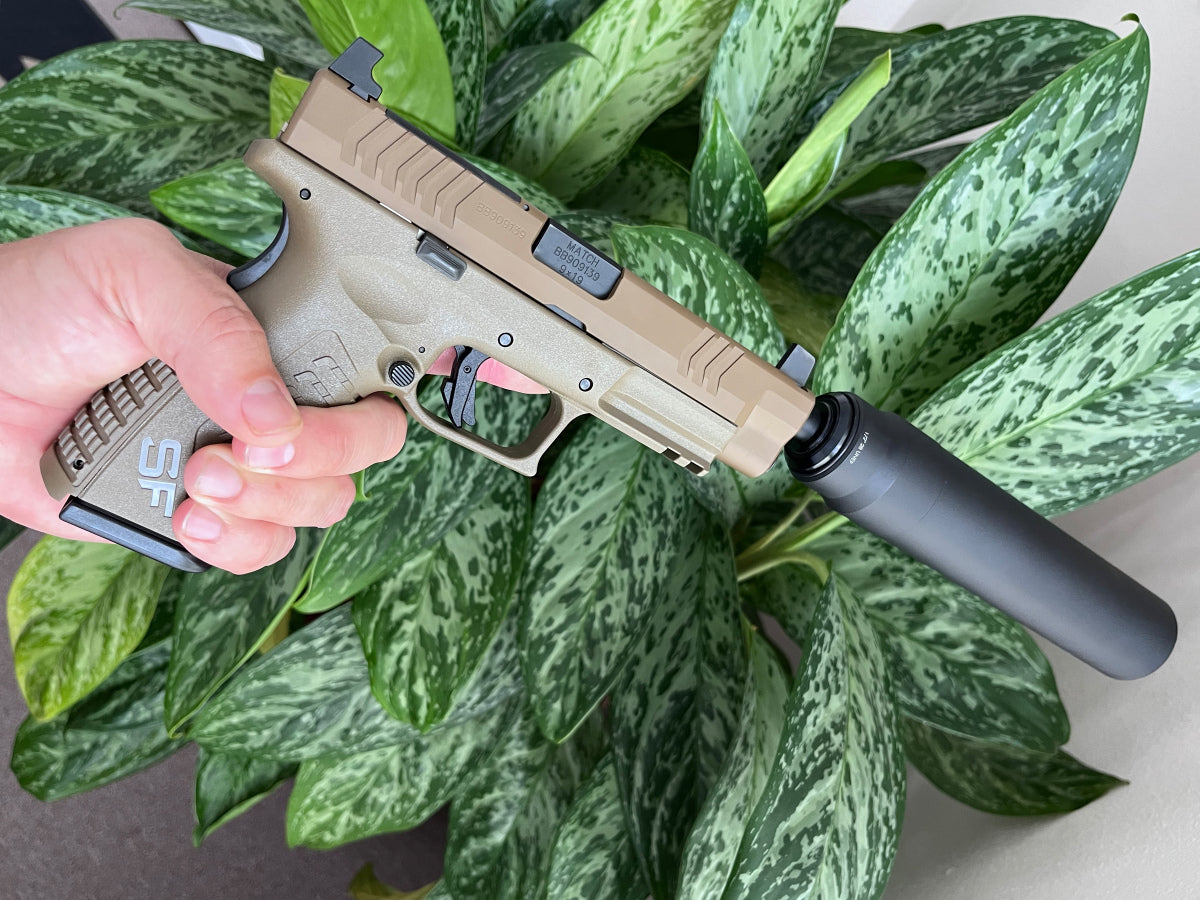 Voere Pistol Impulse Suppressor A085, 1/2"-28, 9x19