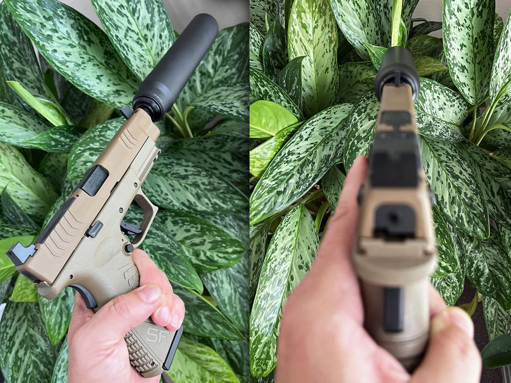 Voere Pistol Impulse Suppressor A085, 1/2"-28, 9x19