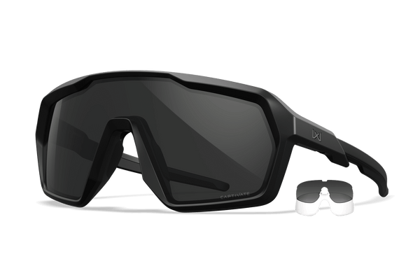 Wiley X WX CITADEL — Captivate Grey, Matte Black by Wiley X - Tactical Eyewear - Changeable