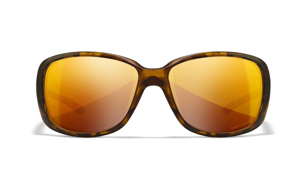 Wiley X WX AFFINITY — Captivate Polarized - Bronze Mirror - Copper, Matte Demi