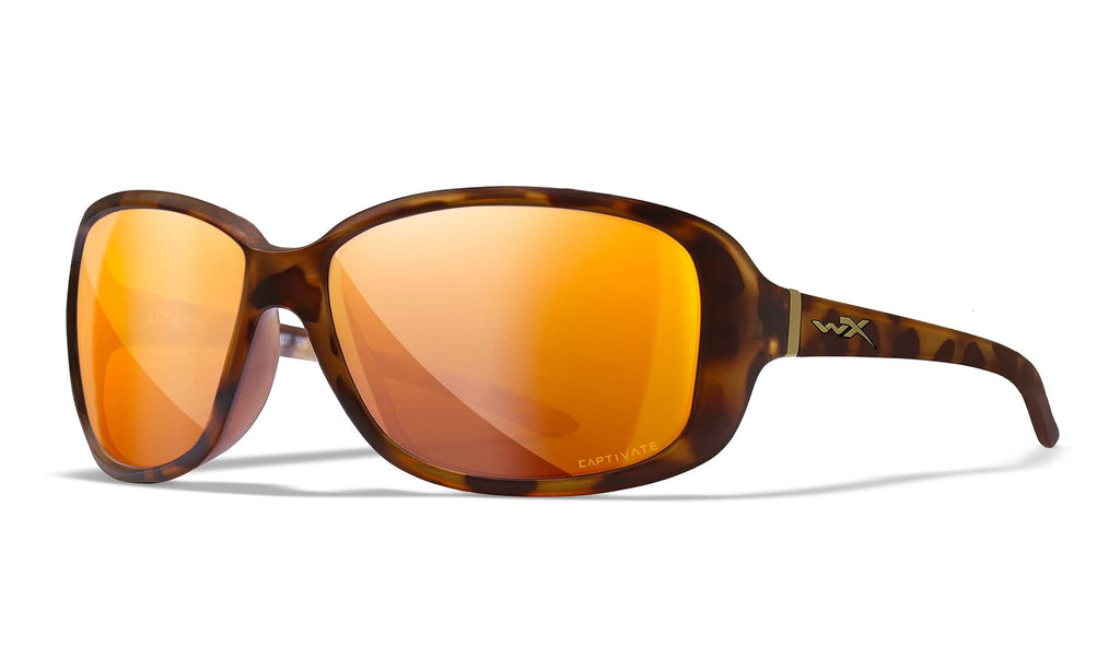 Wiley X WX AFFINITY — Captivate Polarized - Bronze Mirror - Copper, Matte Demi