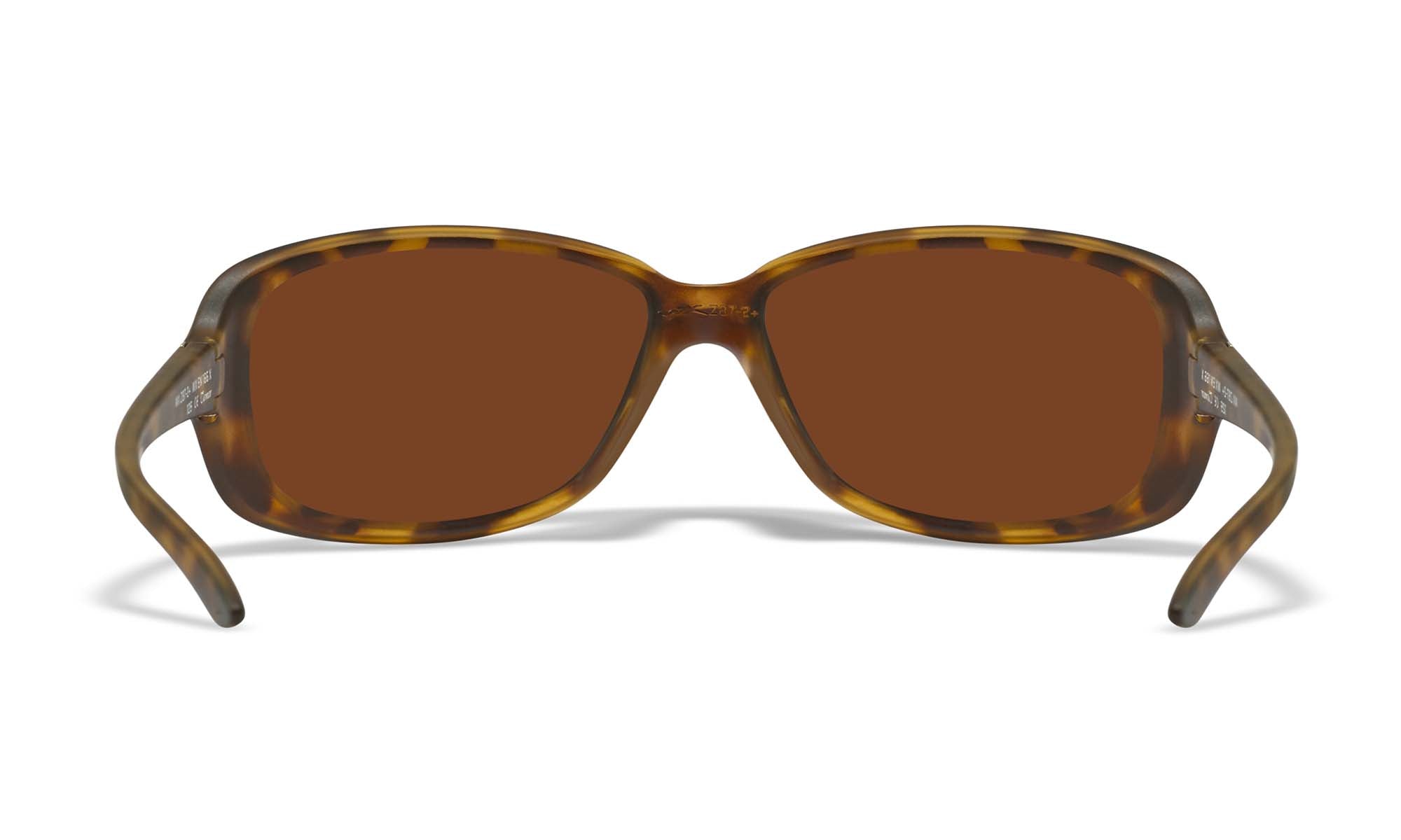 Wiley X WX AFFINITY — Captivate Polarized - Bronze Mirror - Copper, Matte Demi
