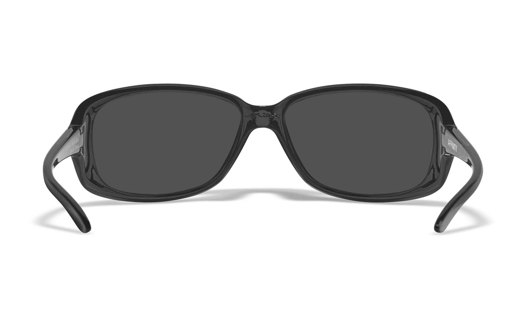Wiley X WX AFFINITY — Captivate Polarized - Rose Gold Mirror -  Green, Gloss Black