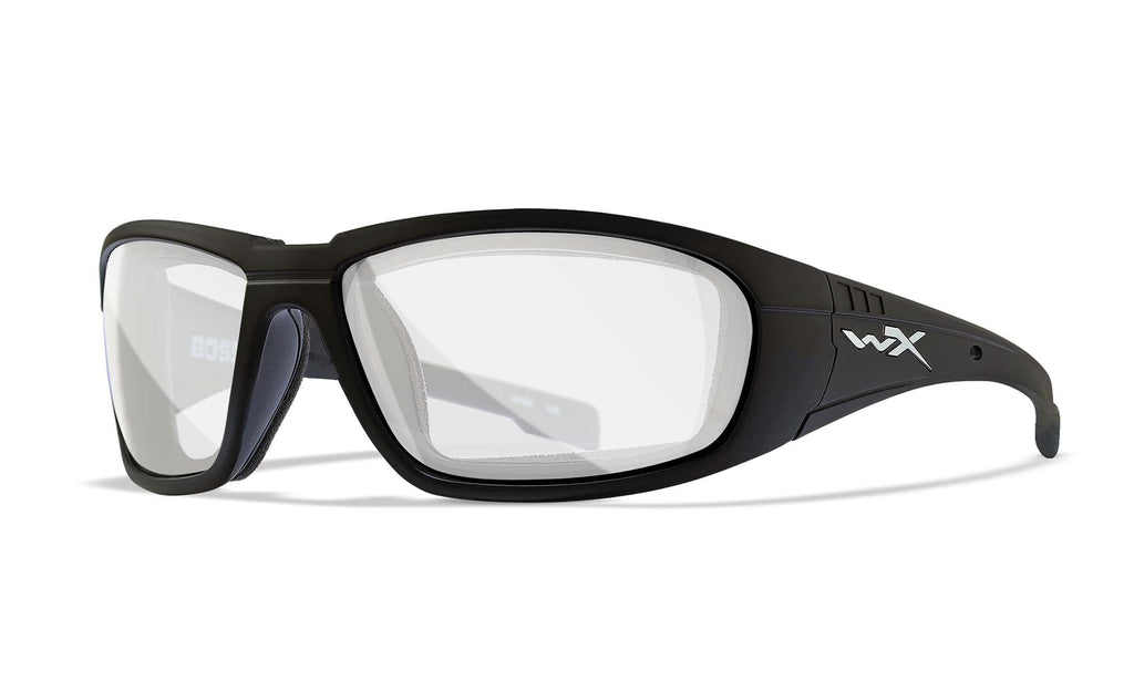 Wiley X WX BOSS — Clear, Matte Black