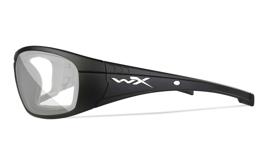 Wiley X WX BOSS — Clear, Matte Black