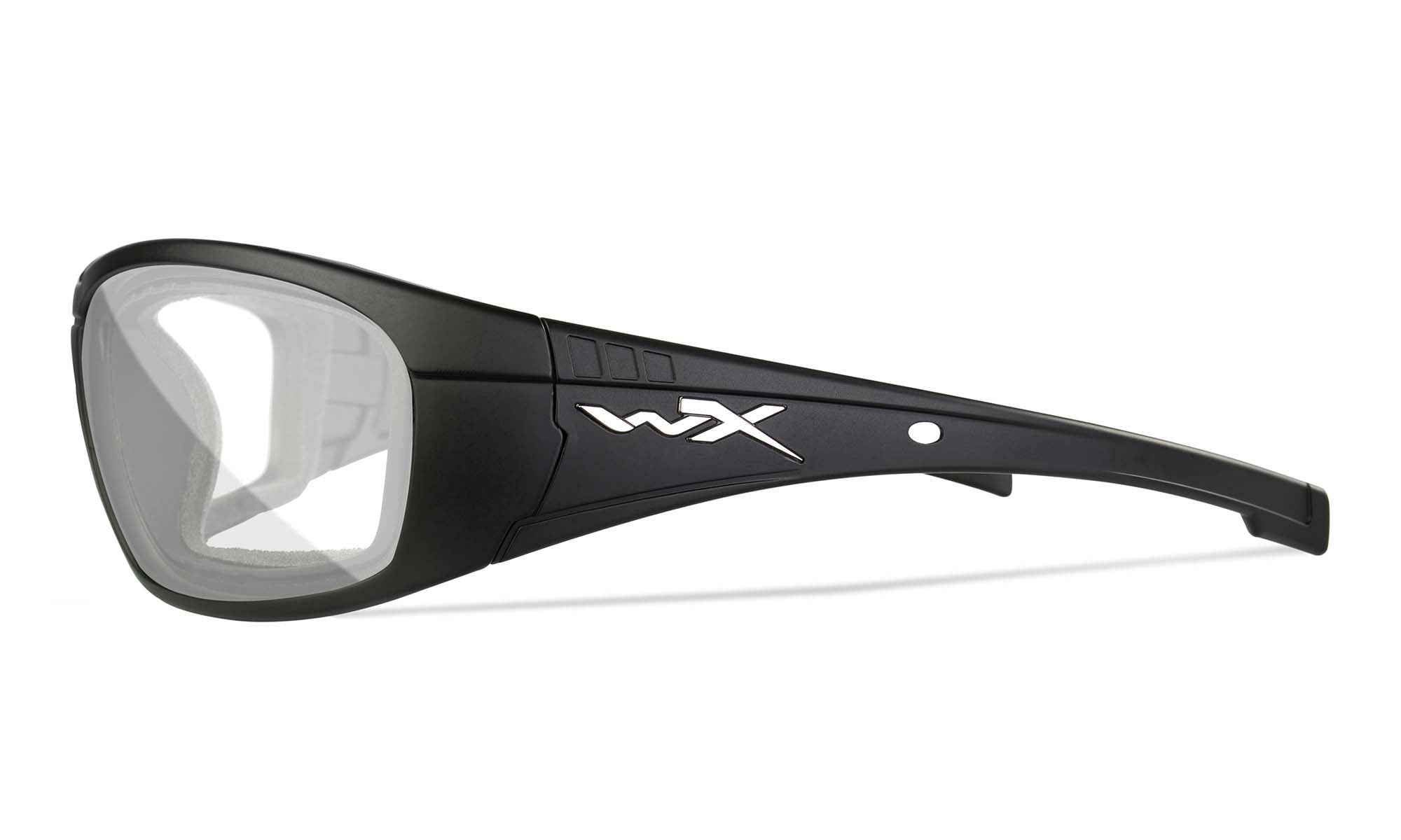 Wiley X WX BOSS — Clear, Matte Black