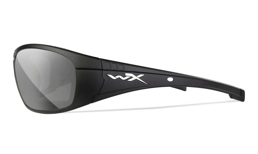 Wiley X WX BOSS — Silver Flash -  Grey, Matte Black