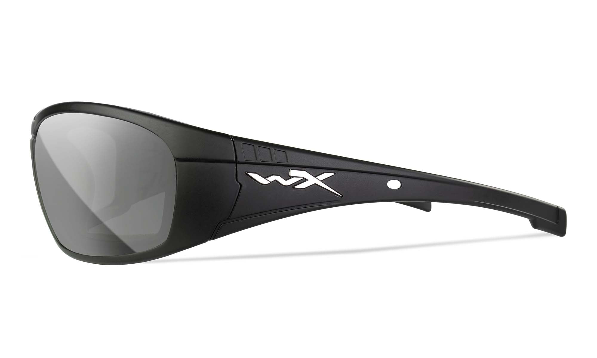 Wiley X WX BOSS — Silver Flash -  Grey, Matte Black