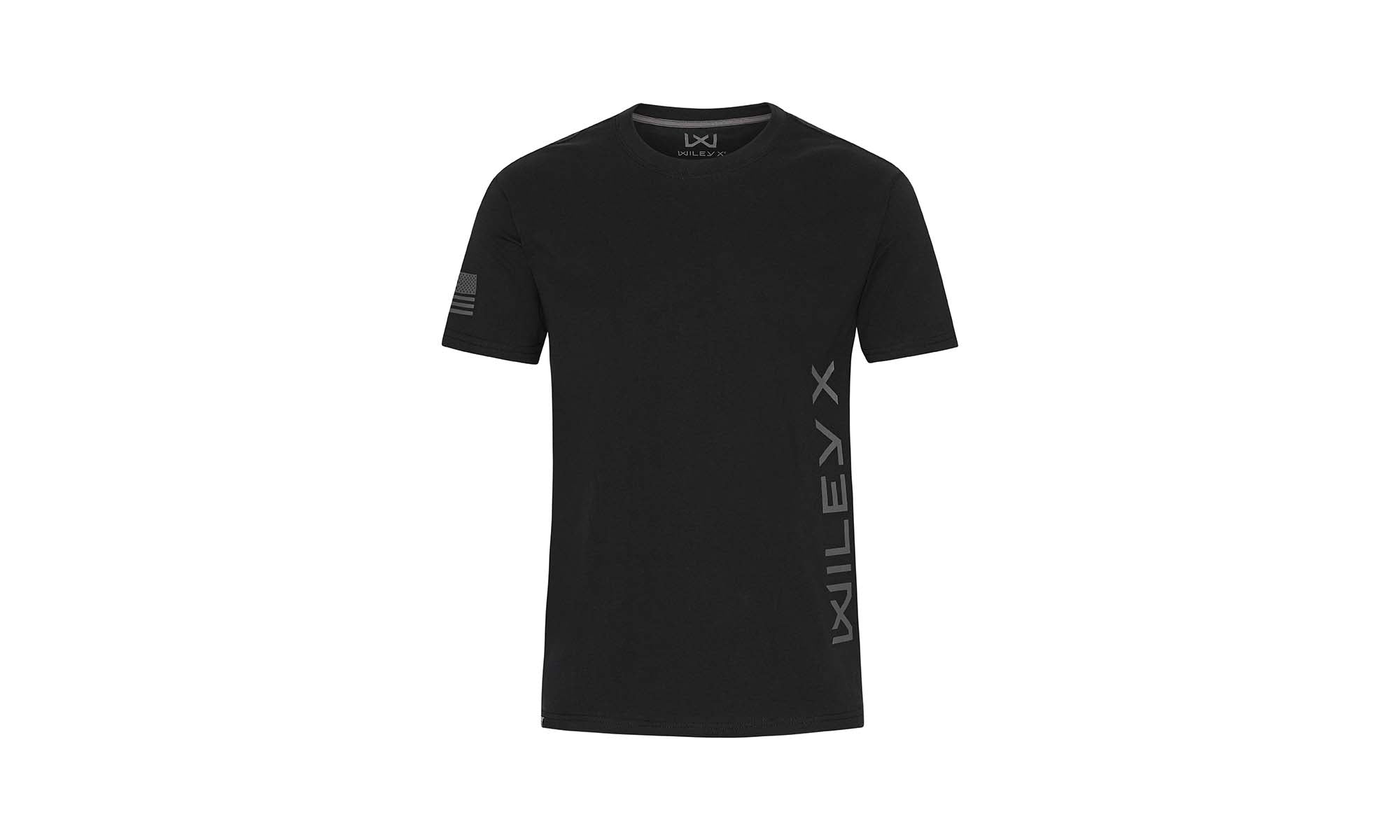 Wiley X WX CANYON T-Shirt Onyx Schwarz mit grauem vertikalem Wiley X