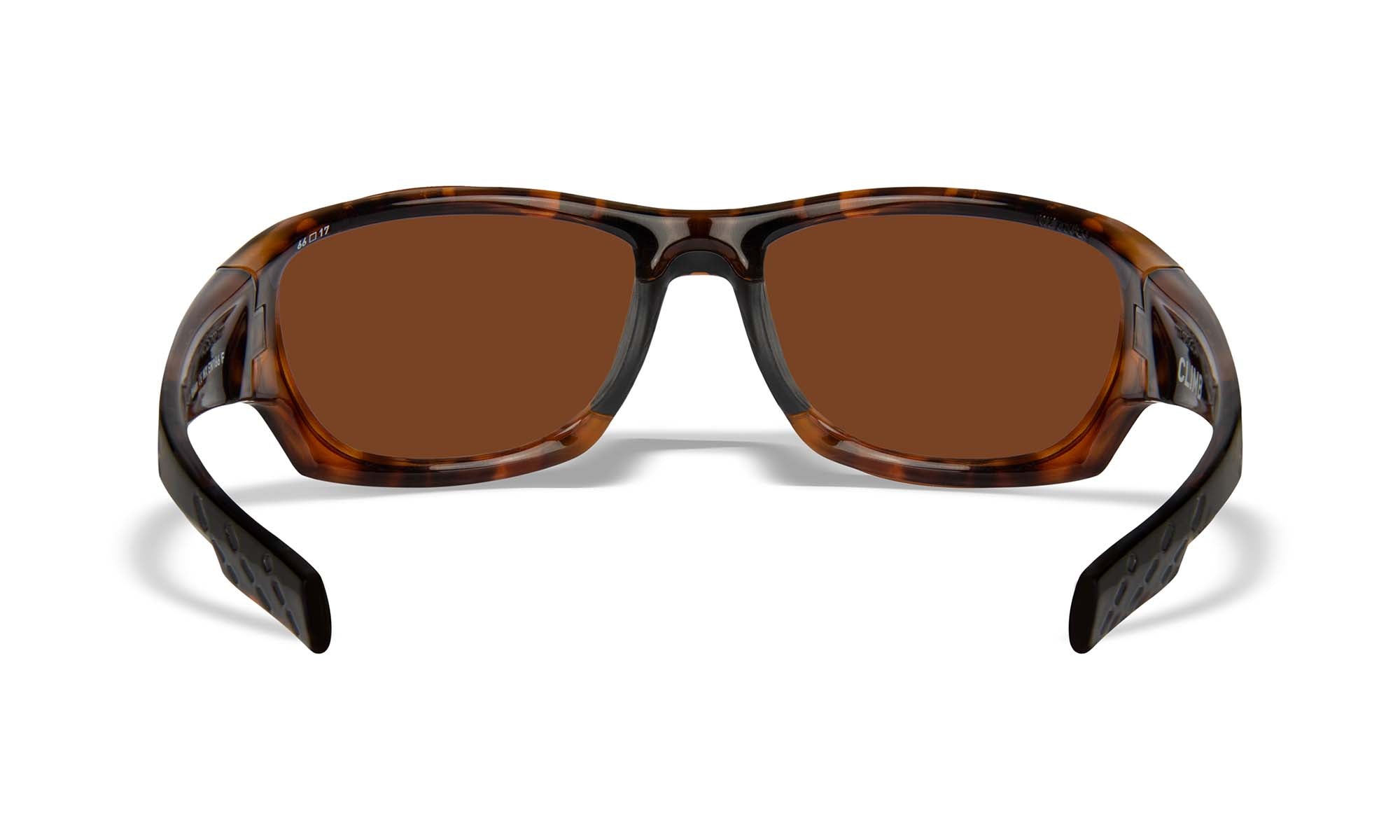 Wiley X WX CLIMB — Captivate Polarized - Bronze Mirror - Copper, Gloss Tortoise