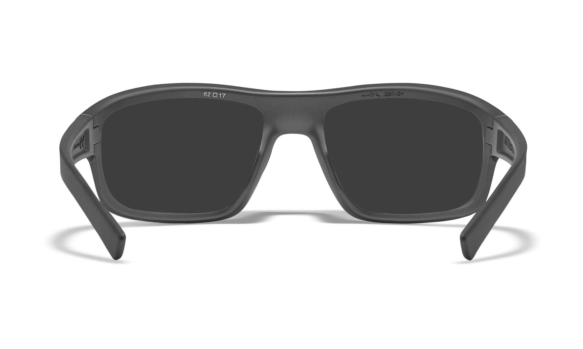 Wiley X WX CONTEND — Captivate Polarized - Blue Mirror -  Grey, Matte Graphite