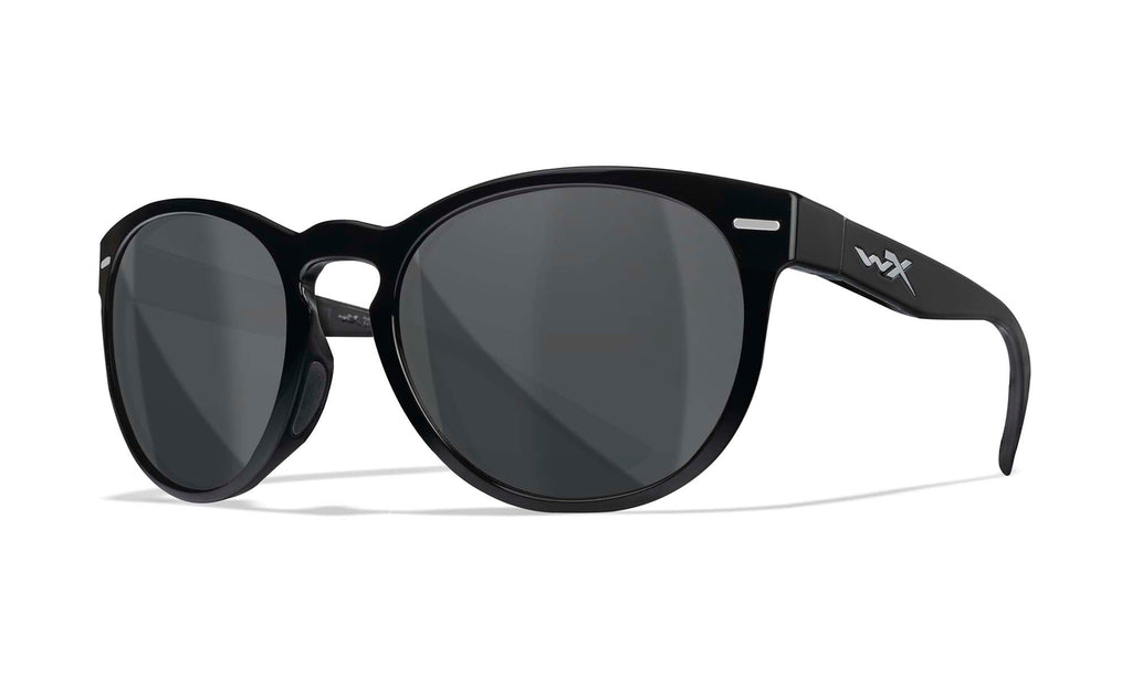 Wiley X WX COVERT — Grey, Gloss Black