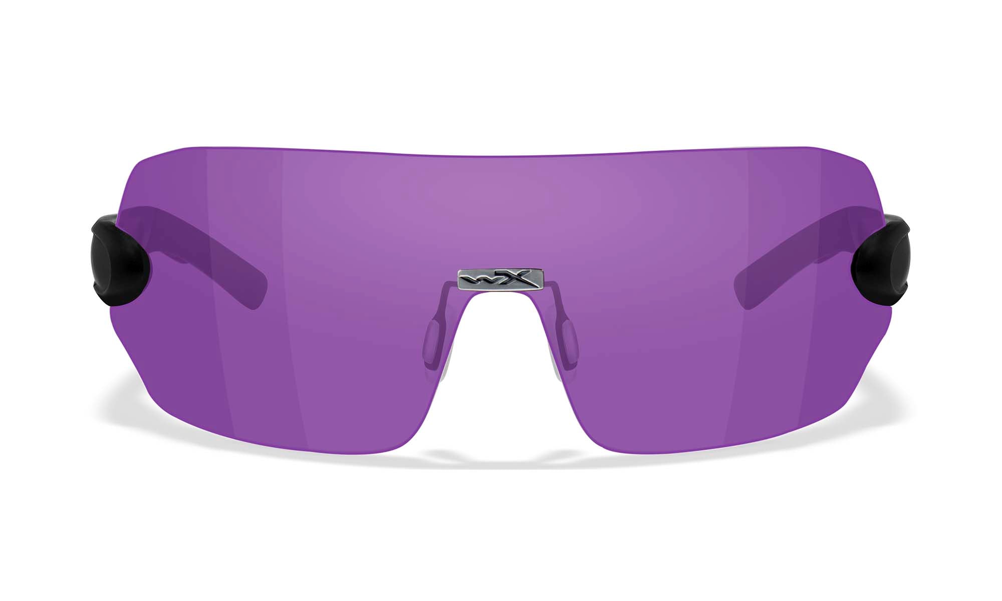 Wiley X WX DETECTION — Clear + Yellow + Orange + Purple + Copper, Matte Black