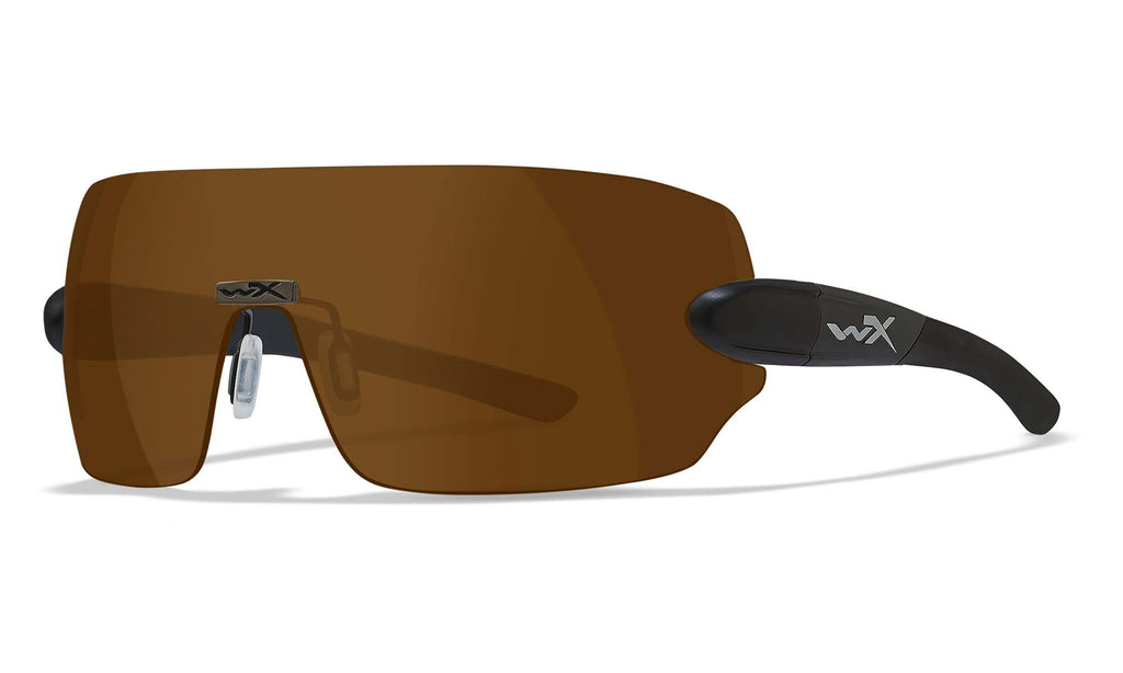Wiley X WX DETECTION — Clear + Yellow + Orange + Purple + Copper, Matte Black