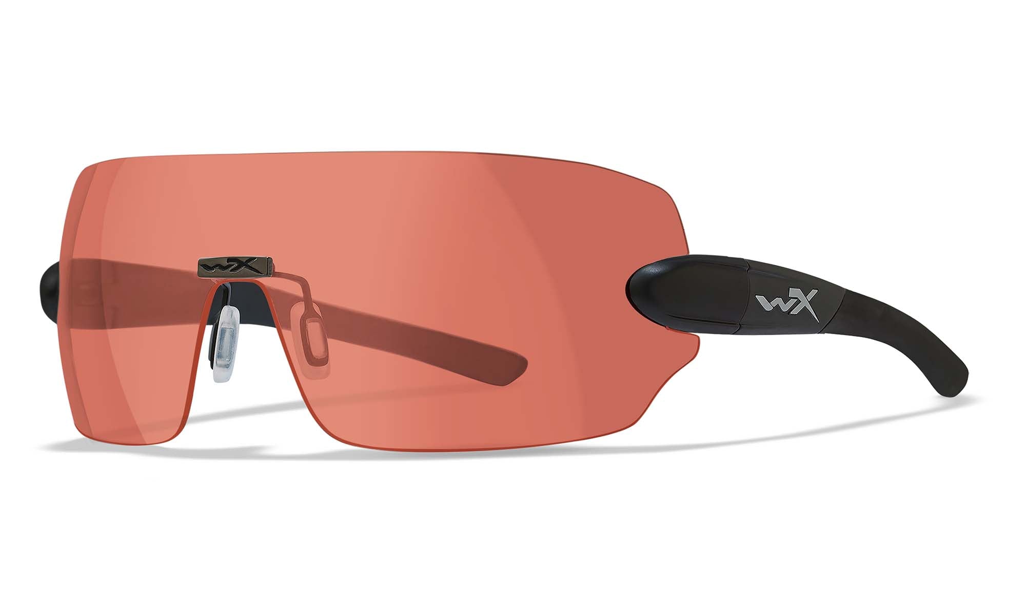 Wiley X WX DETECTION — Clear + Yellow + Orange + Purple + Copper, Matte Black