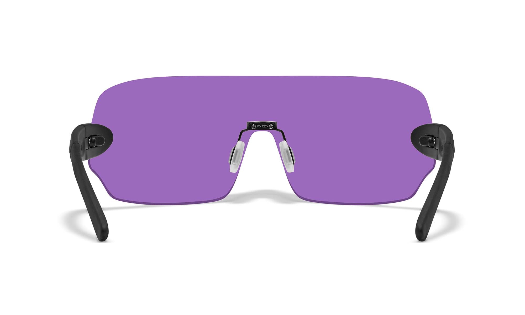 Wiley X WX DETECTION — Clear + Yellow + Orange + Purple + Copper, Matte Black