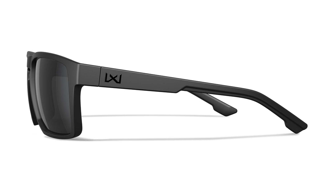 Wiley X WX FOUNDER — Captivate Grey, Black Ops - Matte Black
