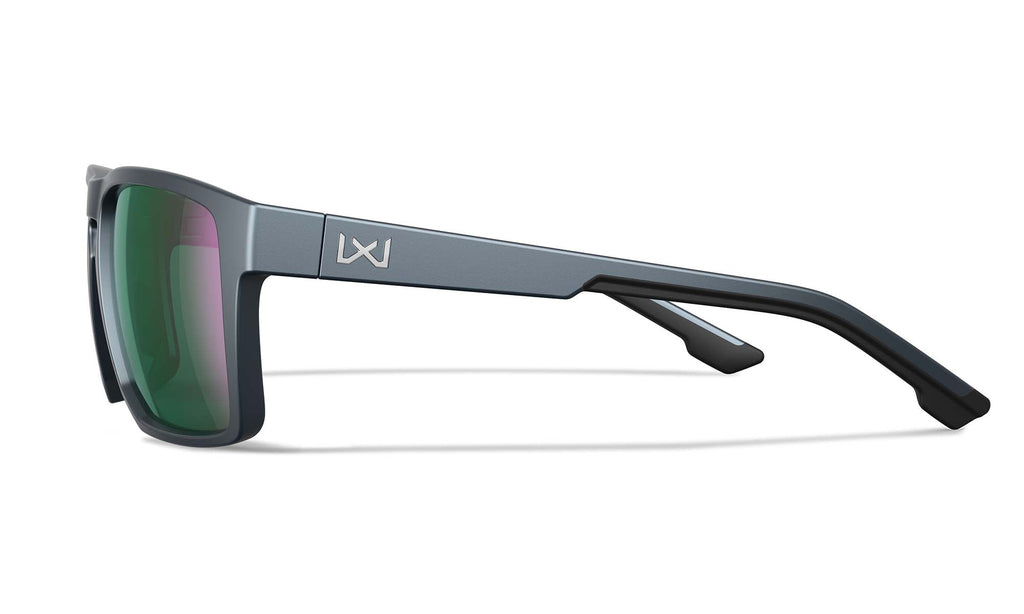 Wiley X WX FOUNDER — Captivate Polarized - Green Mirror - Amber, Matte Graphite