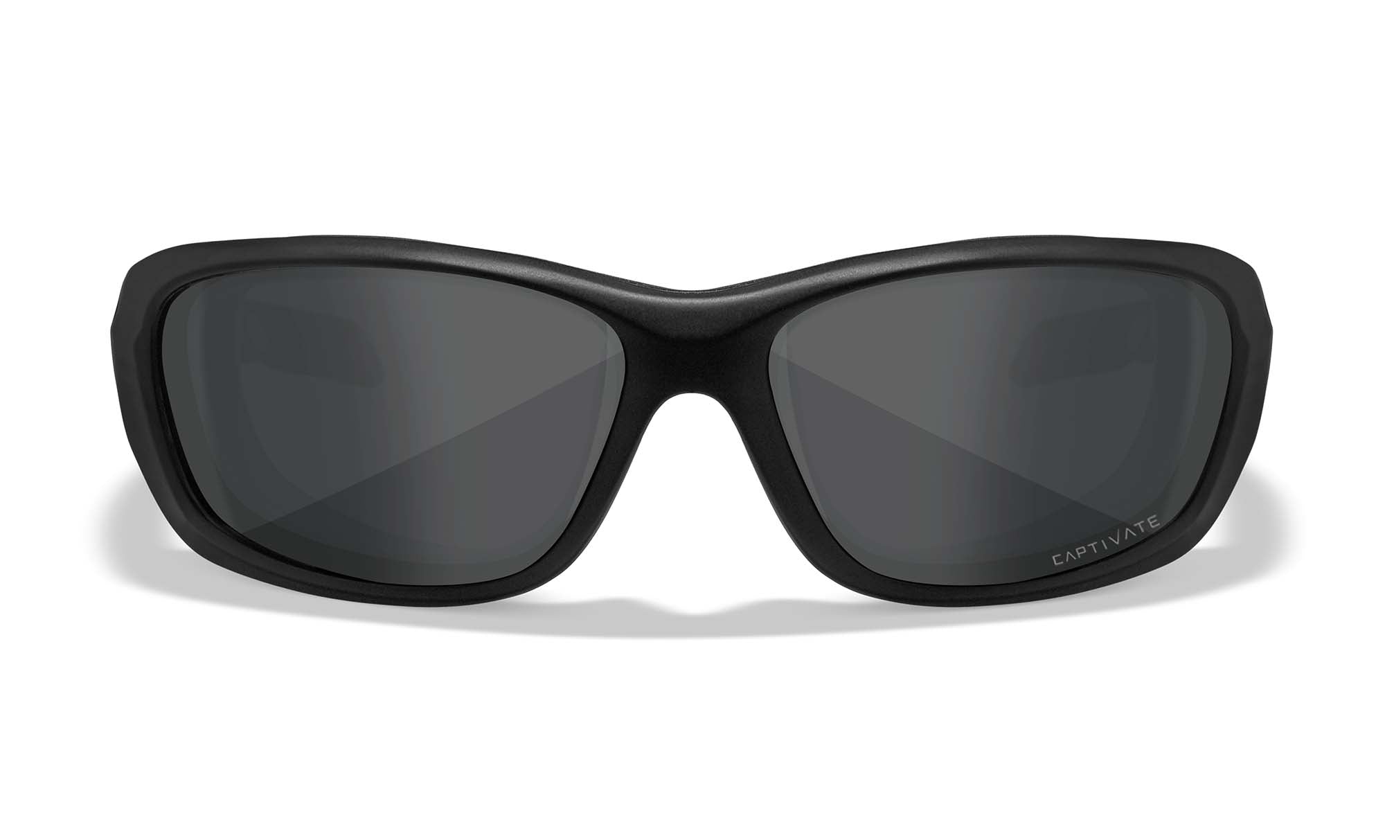 Wiley X WX GRAVITY — Captivate Polarized -  Grey, Black Ops - Matte Black