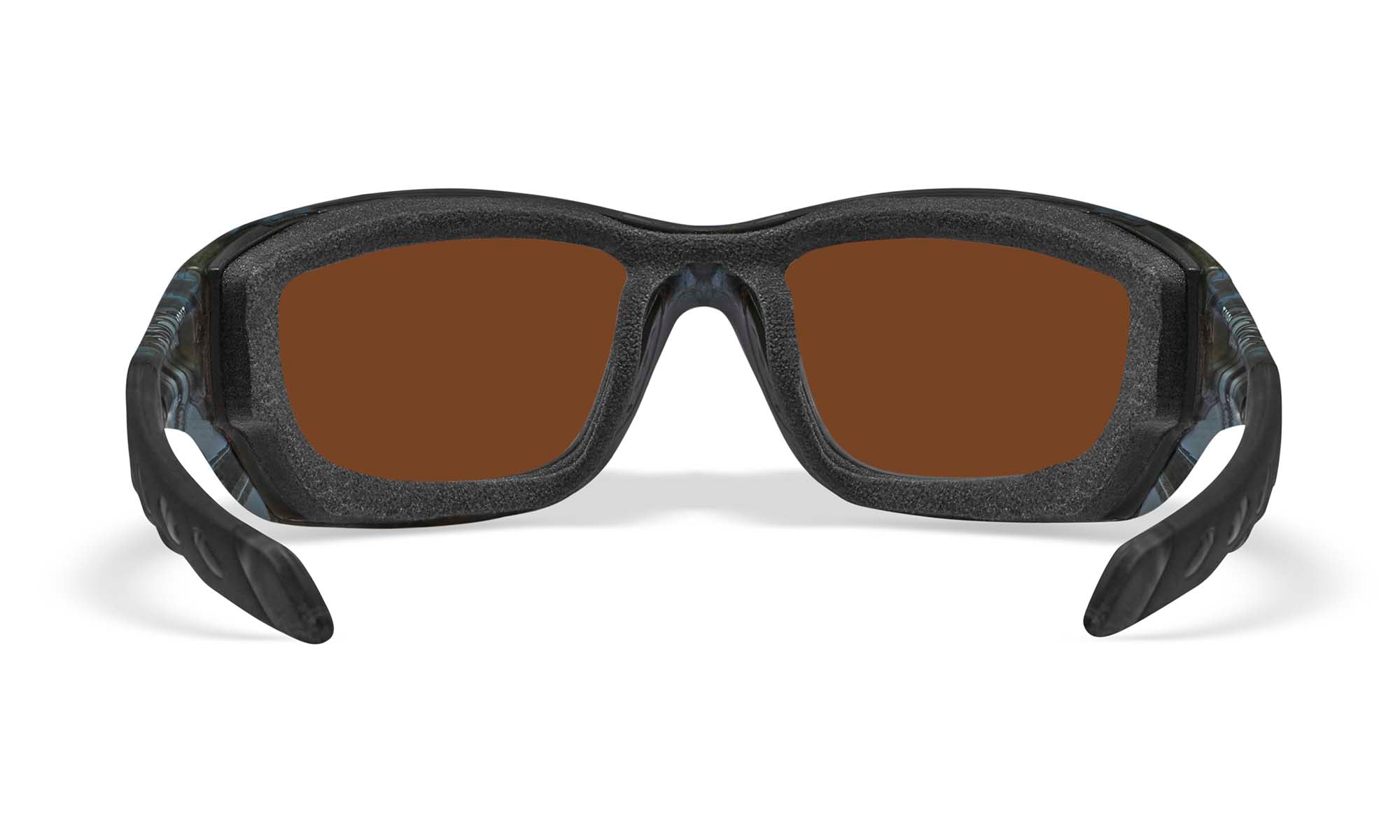Wiley X WX GRAVITY — Captivate Polarized - Green Mirror - Amber, Kryptek Neptune