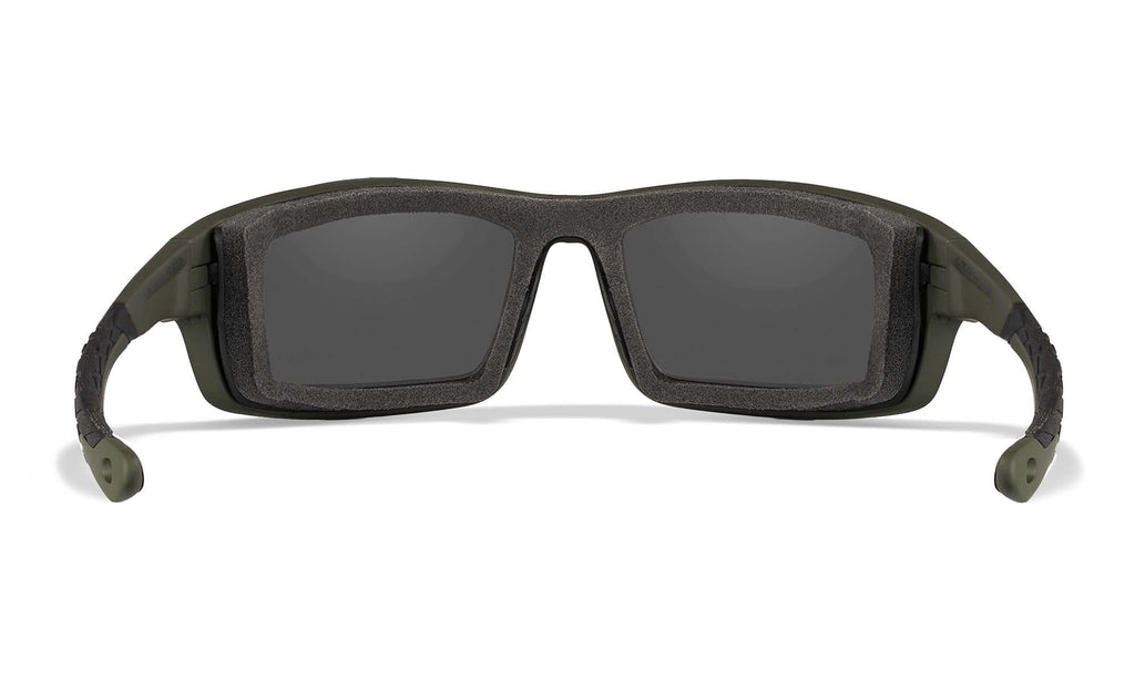 Wiley X WX GRID — Captivate Polarized -  Grey, Matte Utility Green