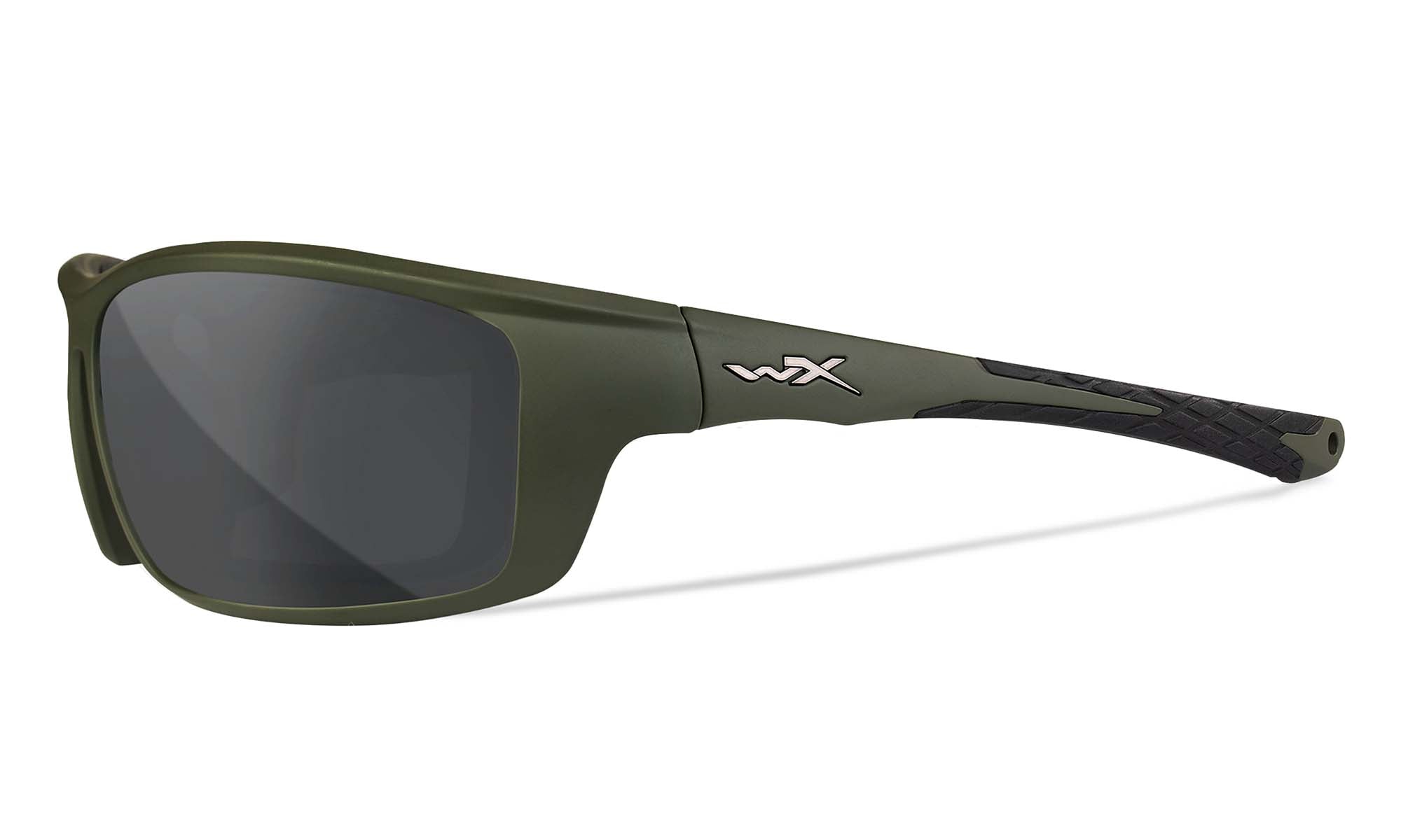 Wiley X WX GRID — Captivate Polarized -  Grey, Matte Utility Green