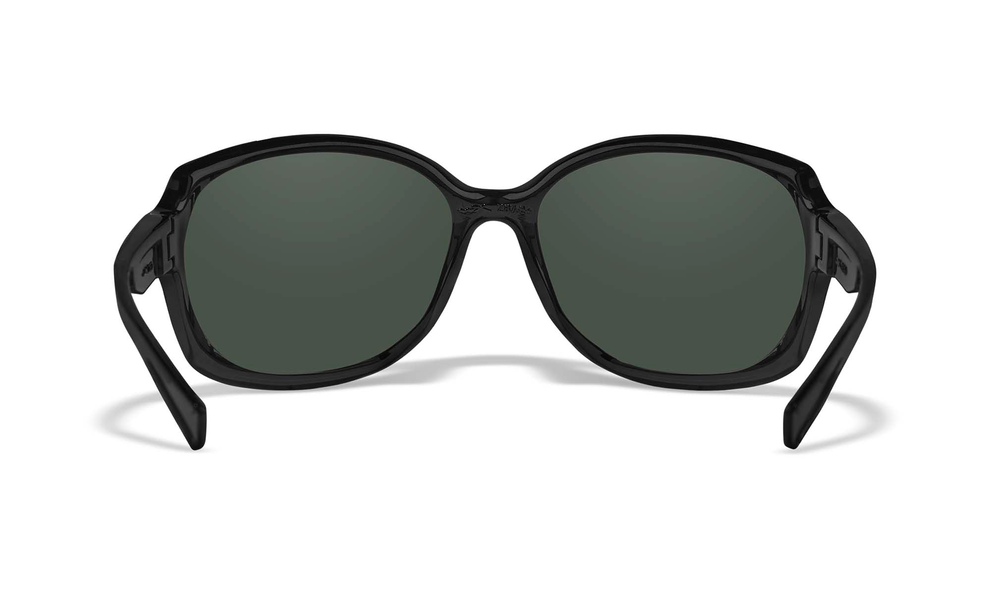 Wiley X WX MYSTIQUE — Captivate Polarized - Rose Gold Mirror -  Green, Gloss Black