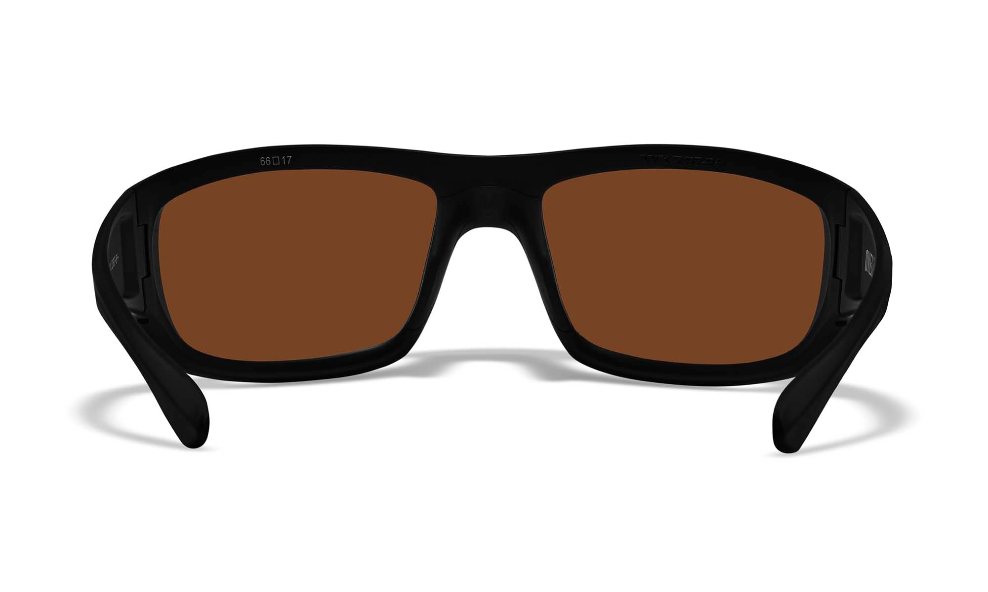 Wiley X WX OMEGA — Captivate Polarized - Bronze Mirror - Copper, Matte Black