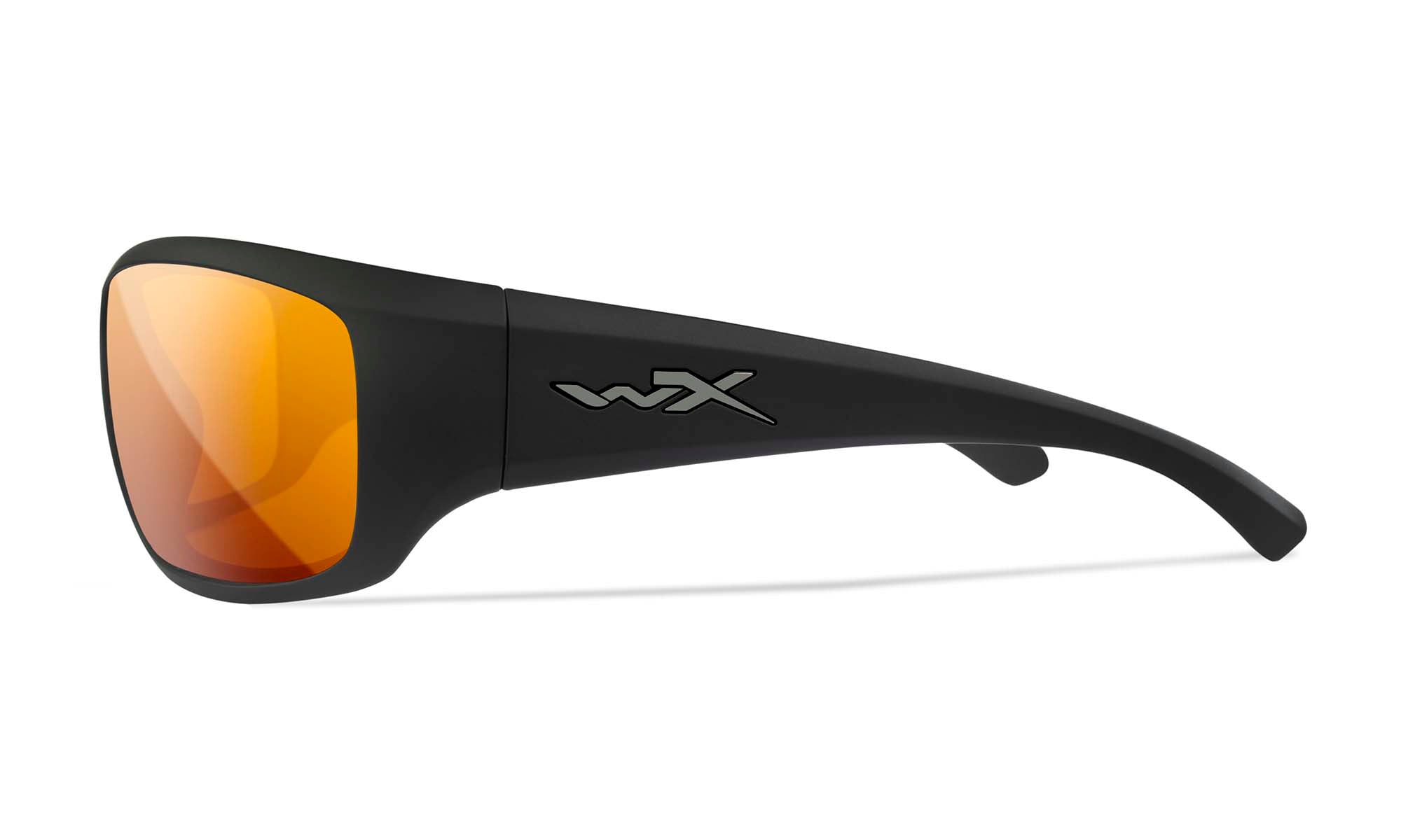 Wiley X WX OMEGA — Captivate Polarized - Bronze Mirror - Copper, Matte Black