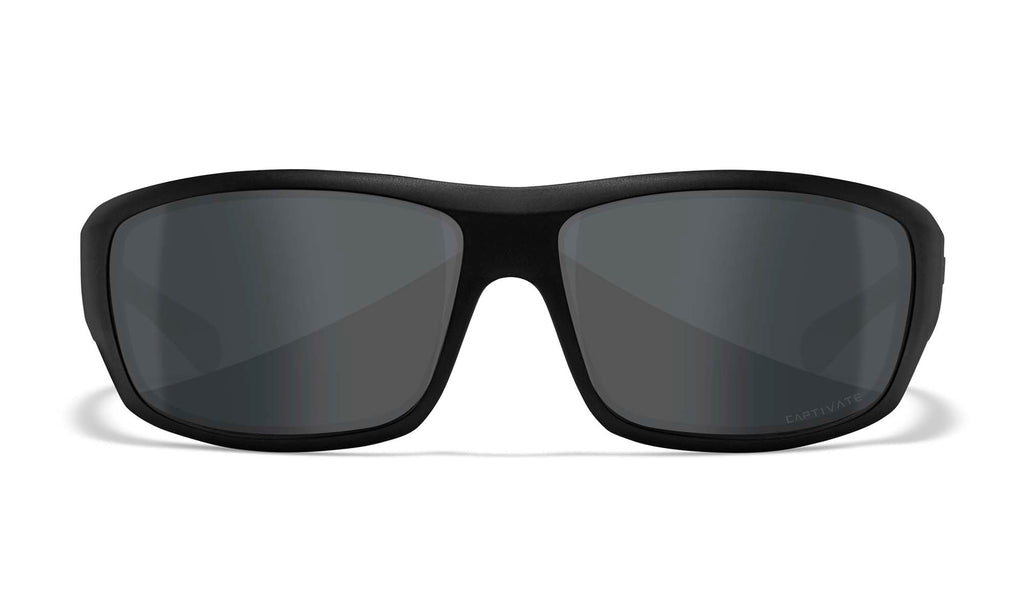 Wiley X WX OMEGA — Captivate Polarized -  Grey, Black Ops - Matte Black