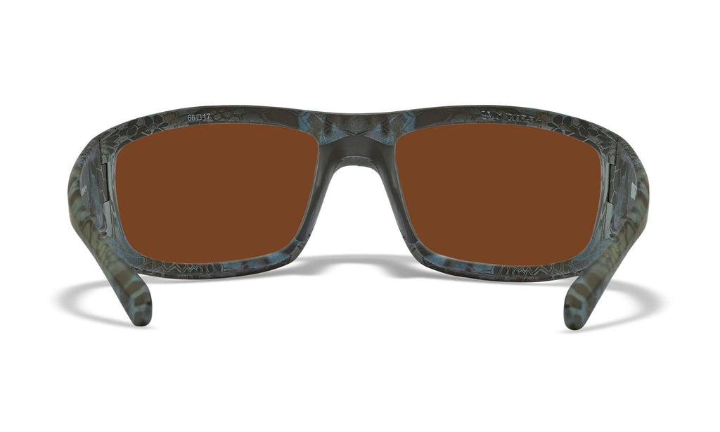 Wiley X WX OMEGA — Captivate Polarized - Green Mirror - Amber, Kryptek Neptune