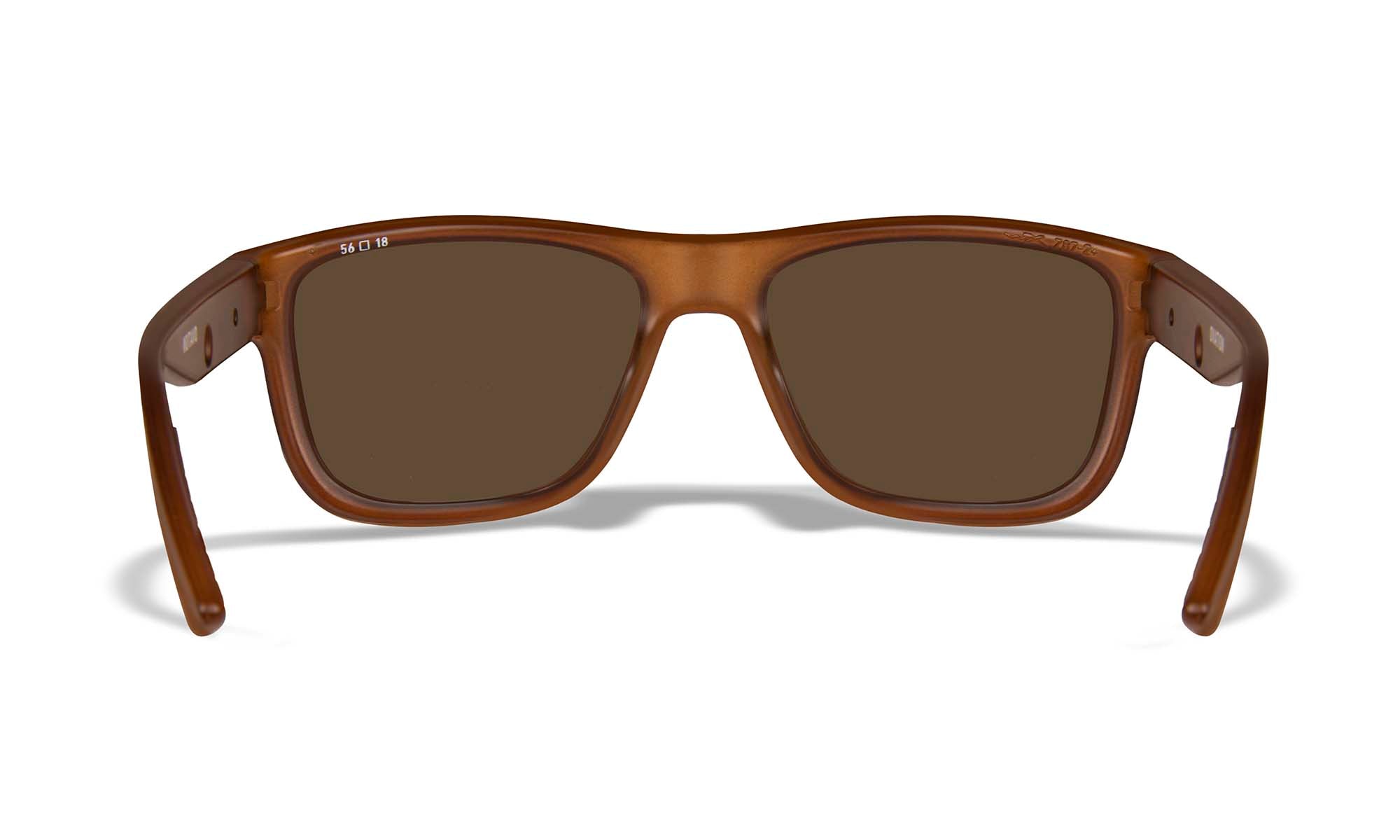 Wiley X WX OVATION — Brown, Matte Rootbeer