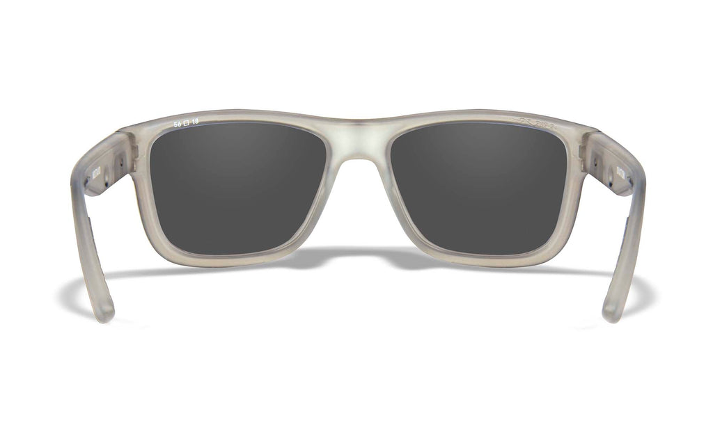 Wiley X WX OVATION — Captivate Polarized - Blue Mirror -  Grey, Matte Slate