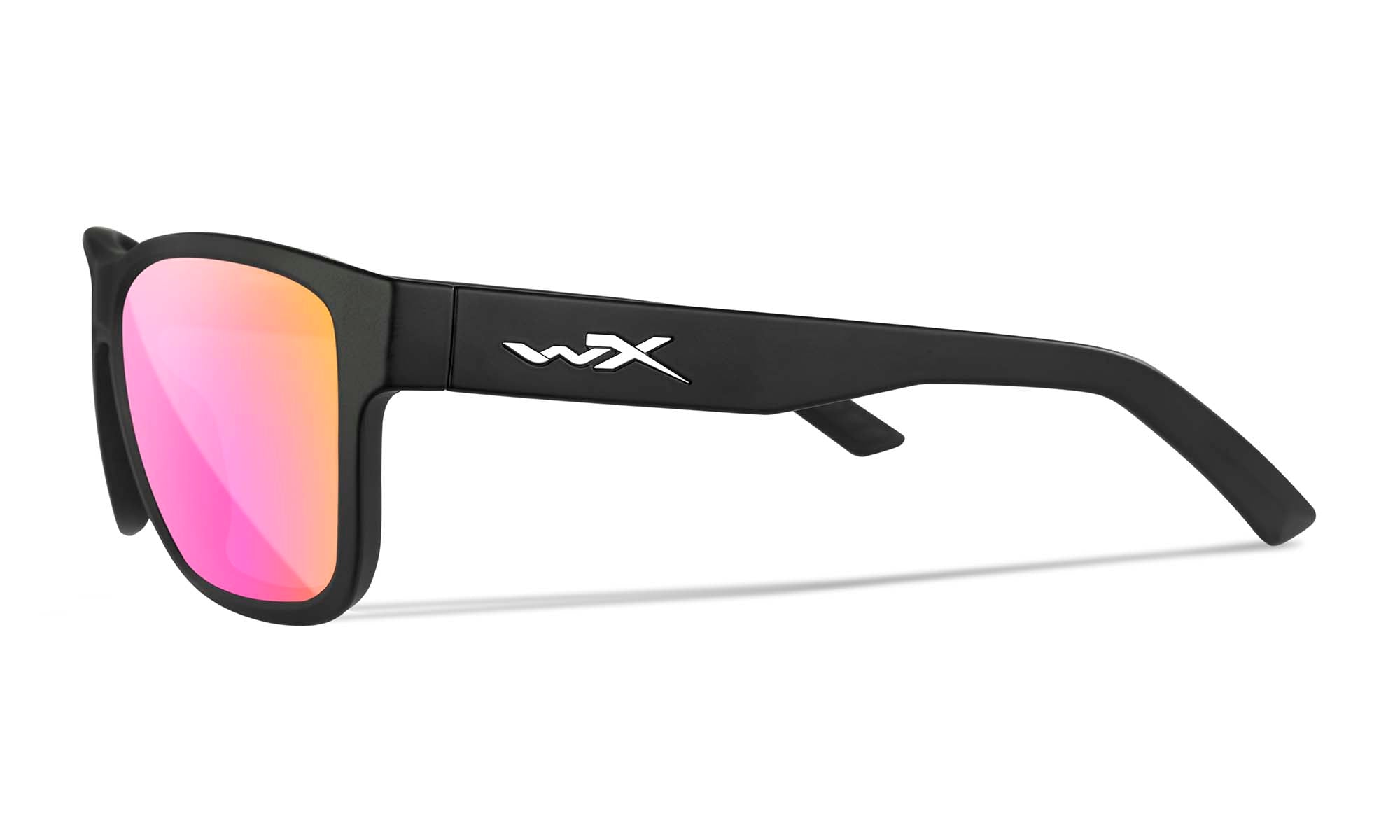 Wiley X WX OVATION — Captivate Polarized - Rose Gold Mirror -  Green, Matte Black