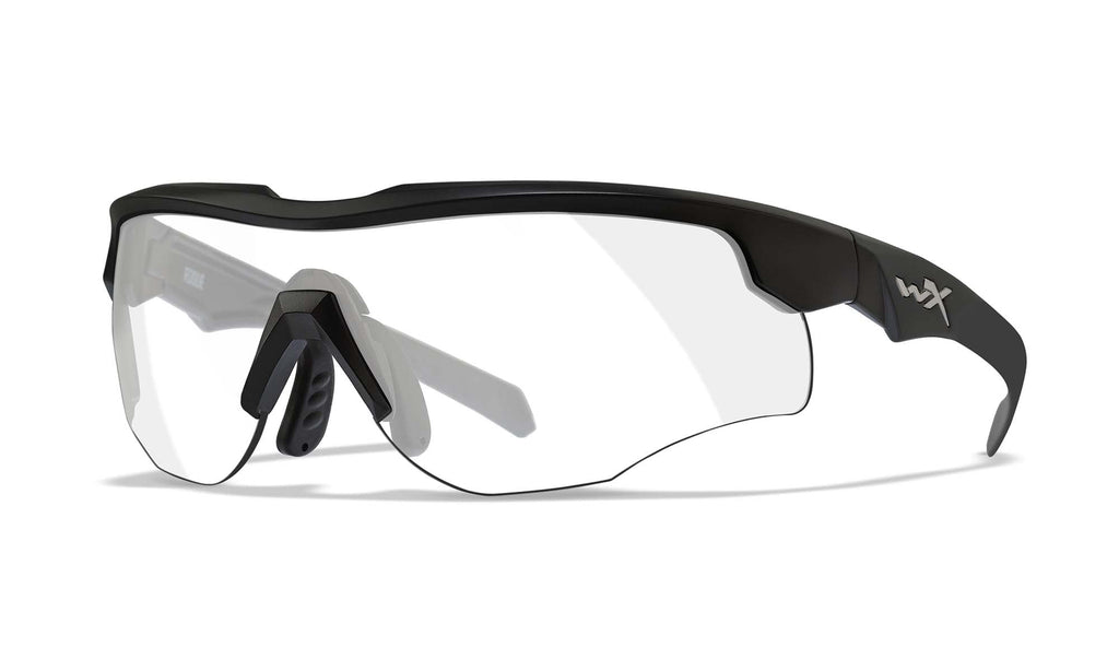 Wiley X WX ROGUE COMM. — Grey + Clear + Light Rust, Matte Black