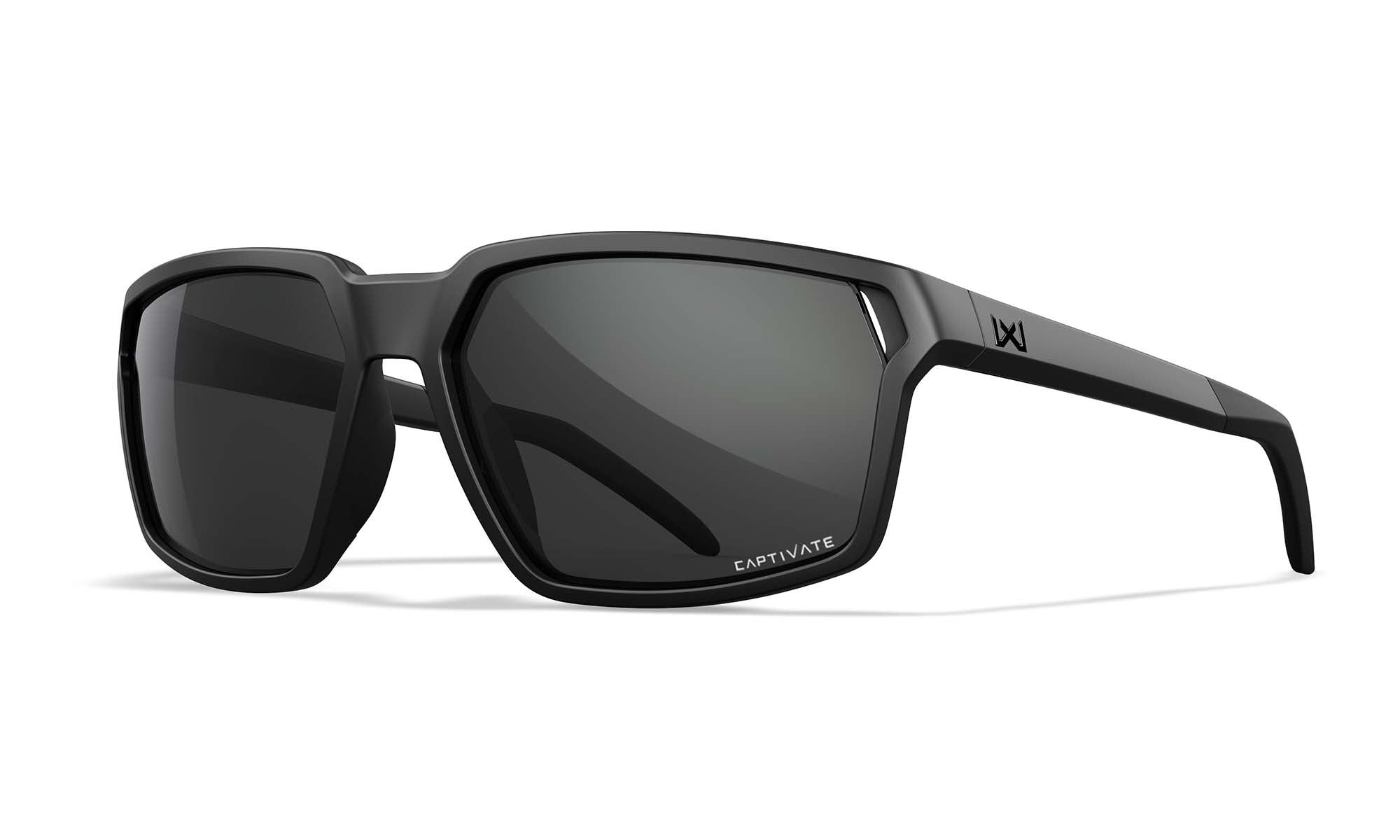 Wiley X WX SIERRA — Captivate Grey, Black Ops - Matte Black
