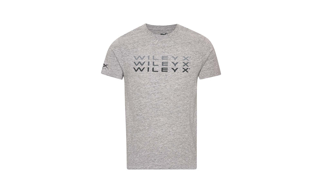 Wiley X WX Core T-shirt - Grey Melange w/ Wiley X Fade - S
