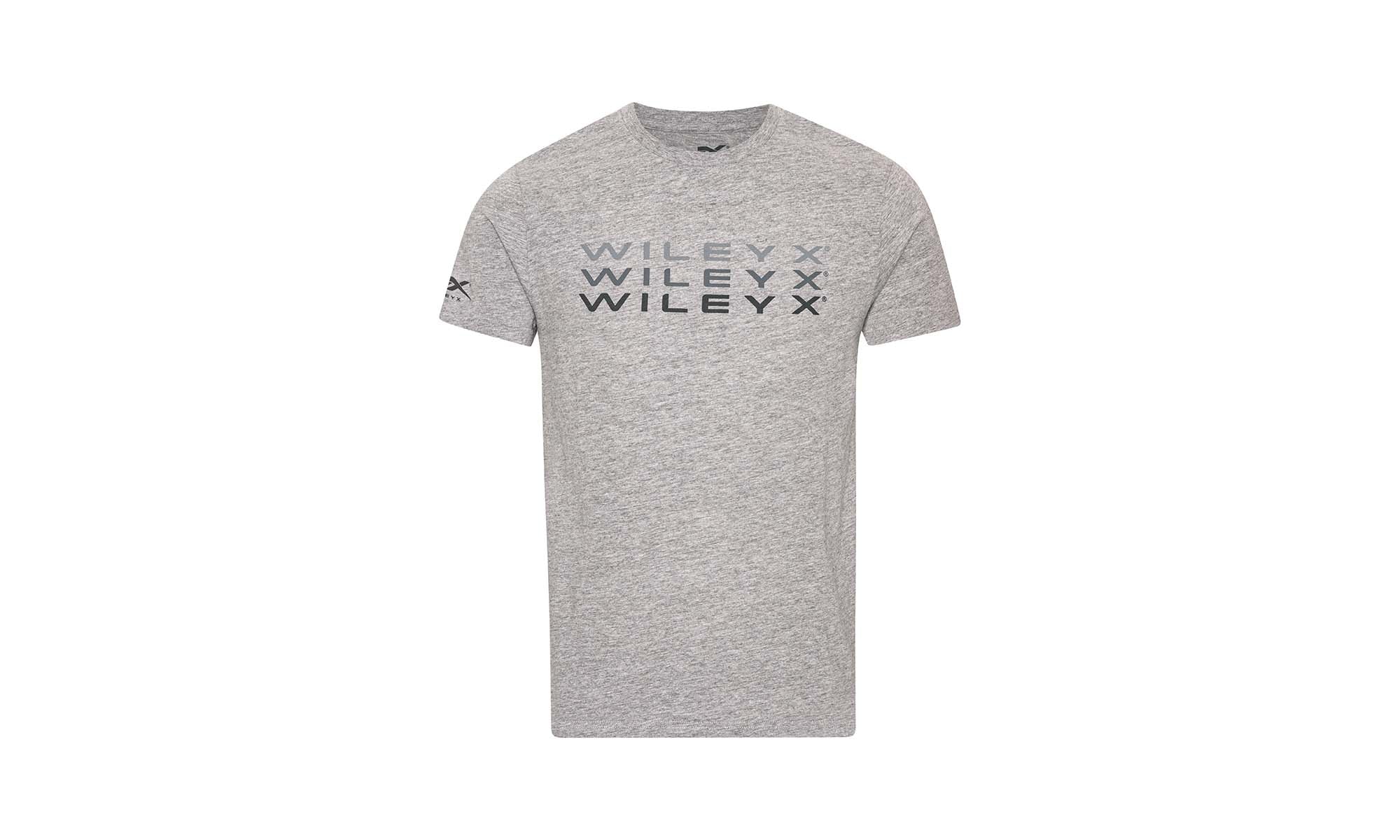 Wiley X WX Core T-shirt - Grey Melange w/ Wiley X Fade - S