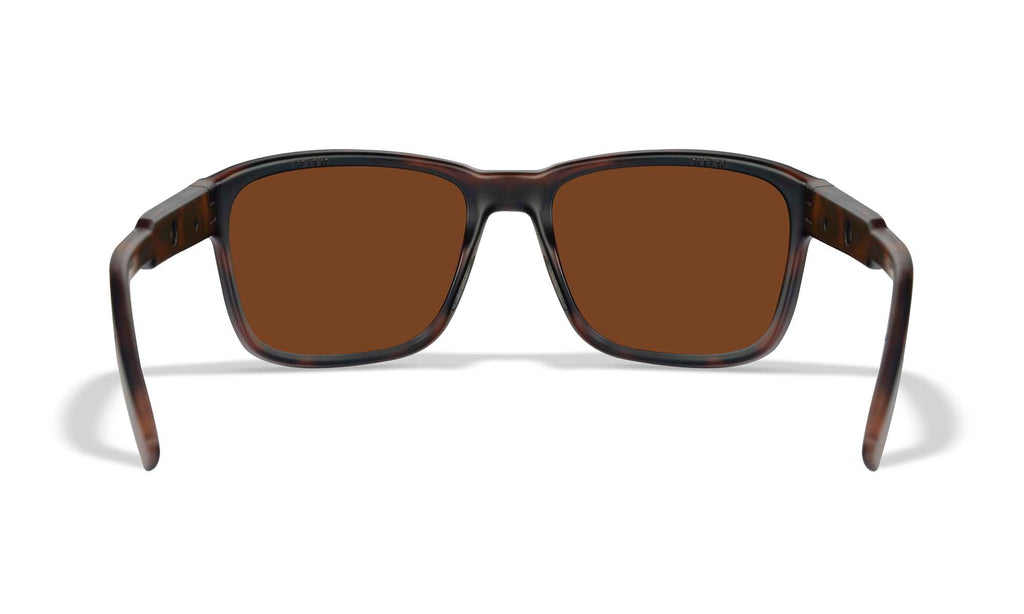 Wiley X WX TREK — Captivate Polarized - Copper, Matte Havana Brown