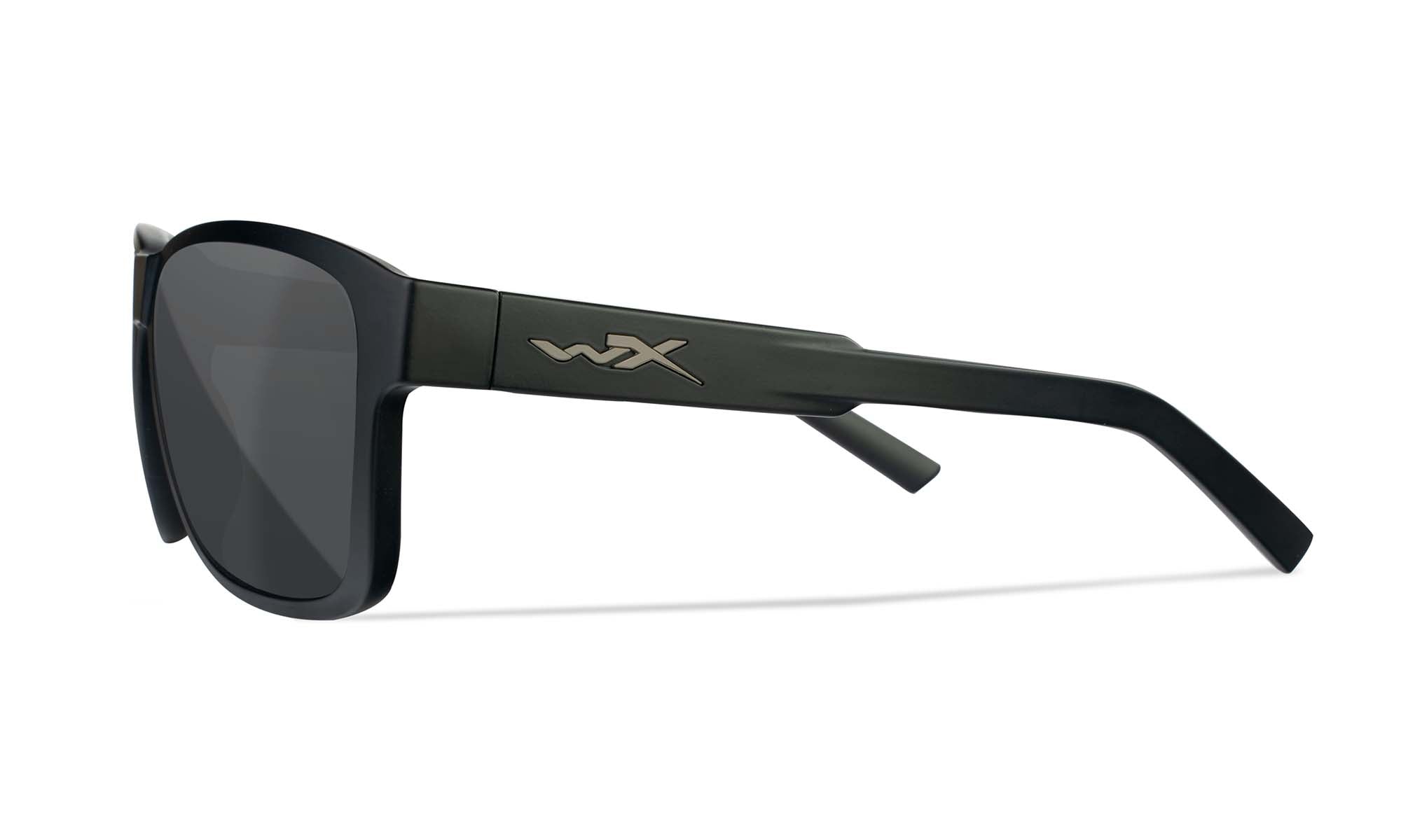 Wiley X WX TREK — Captivate Polarized - Grau, Mattschwarz