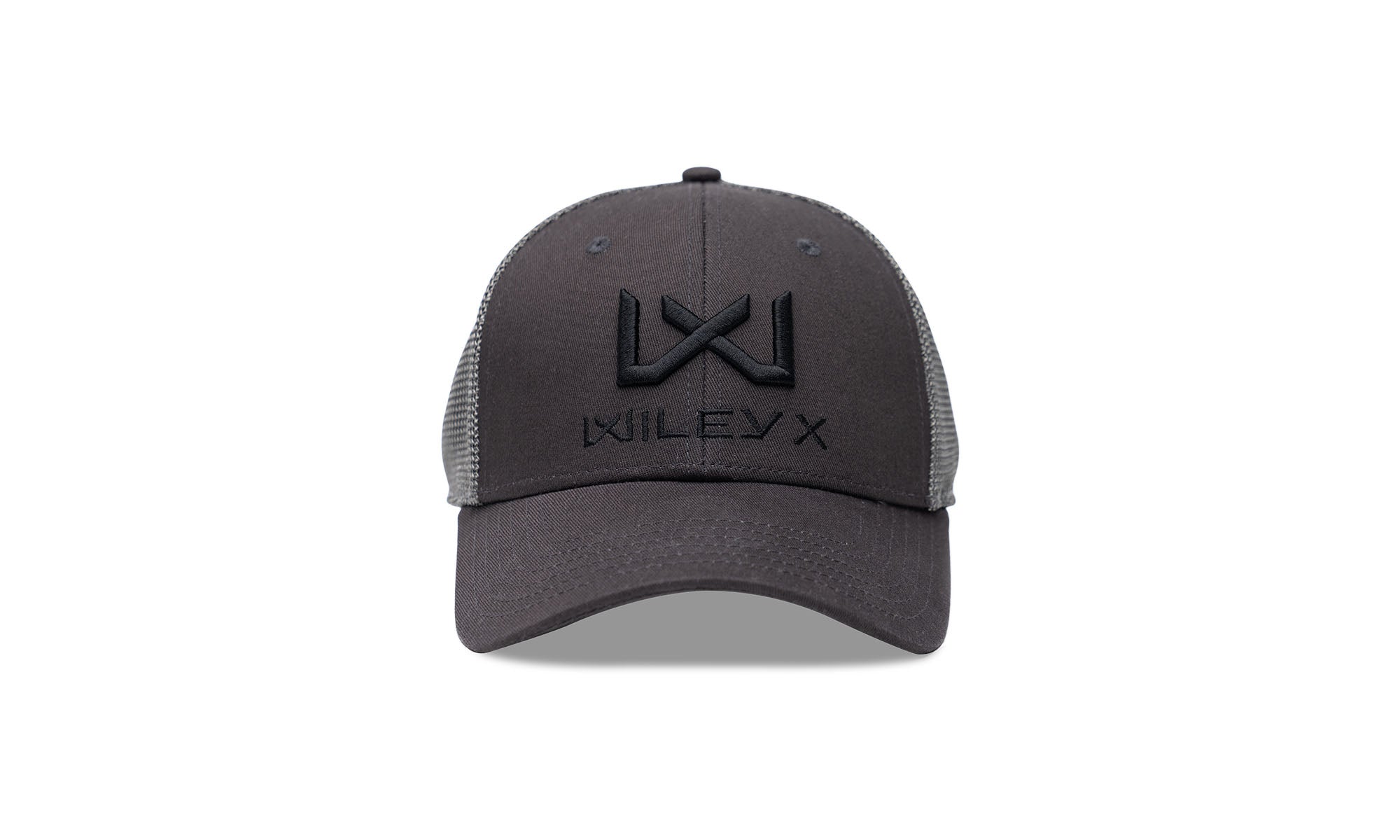 Wiley X Trucker Cap - Dark Grey w Black WX/Wiley X