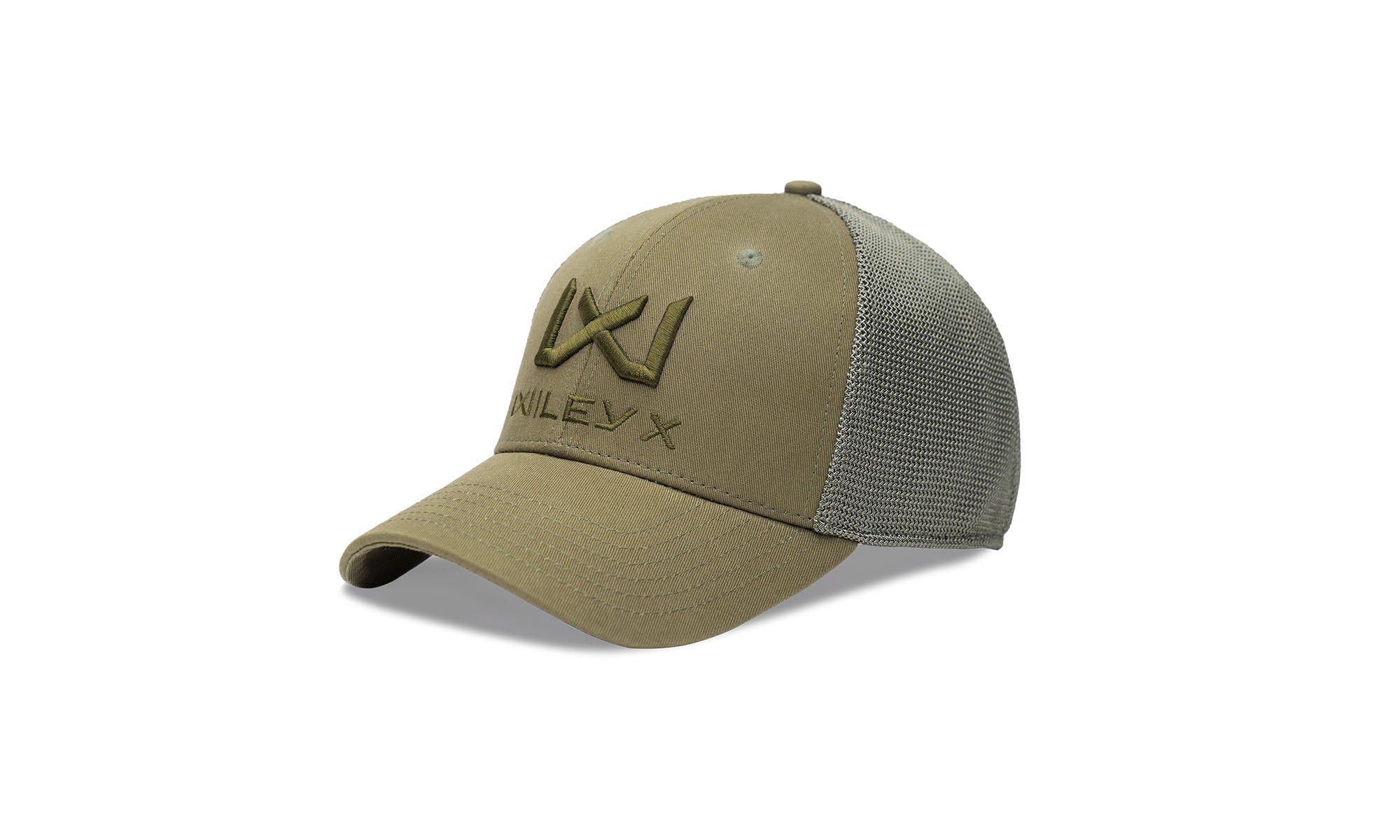 Wiley X Trucker Cap Olive Green w Olive Green WX/Wiley X