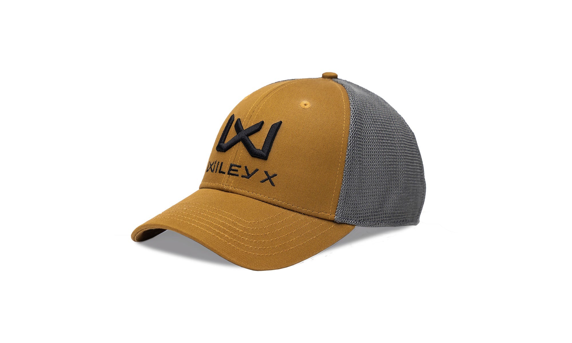 Wiley X Trucker Cap Tan/Grey w Black WX/Wiley X