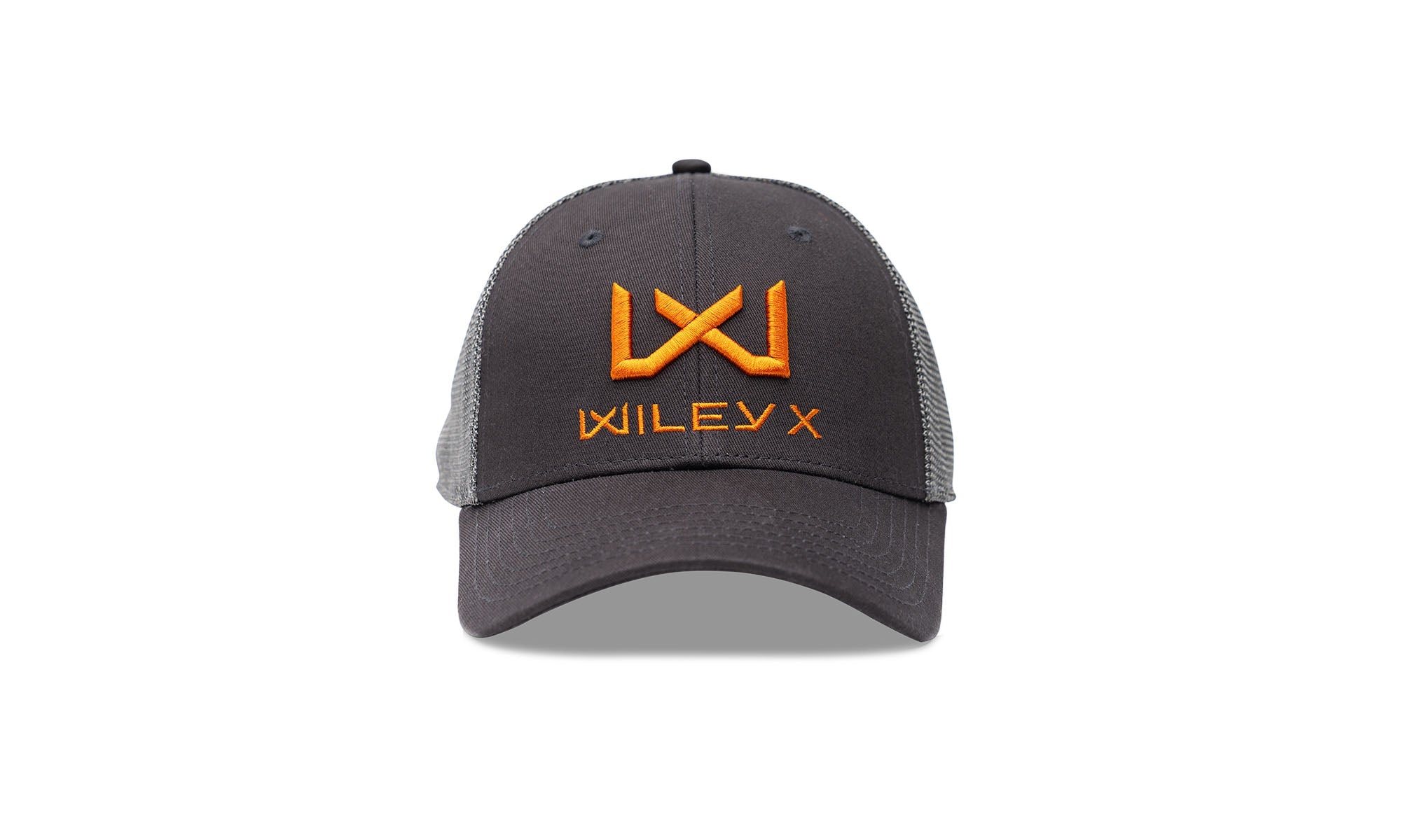 Wiley X Trucker Cap Dark Grey w Orange WX/Wiley X