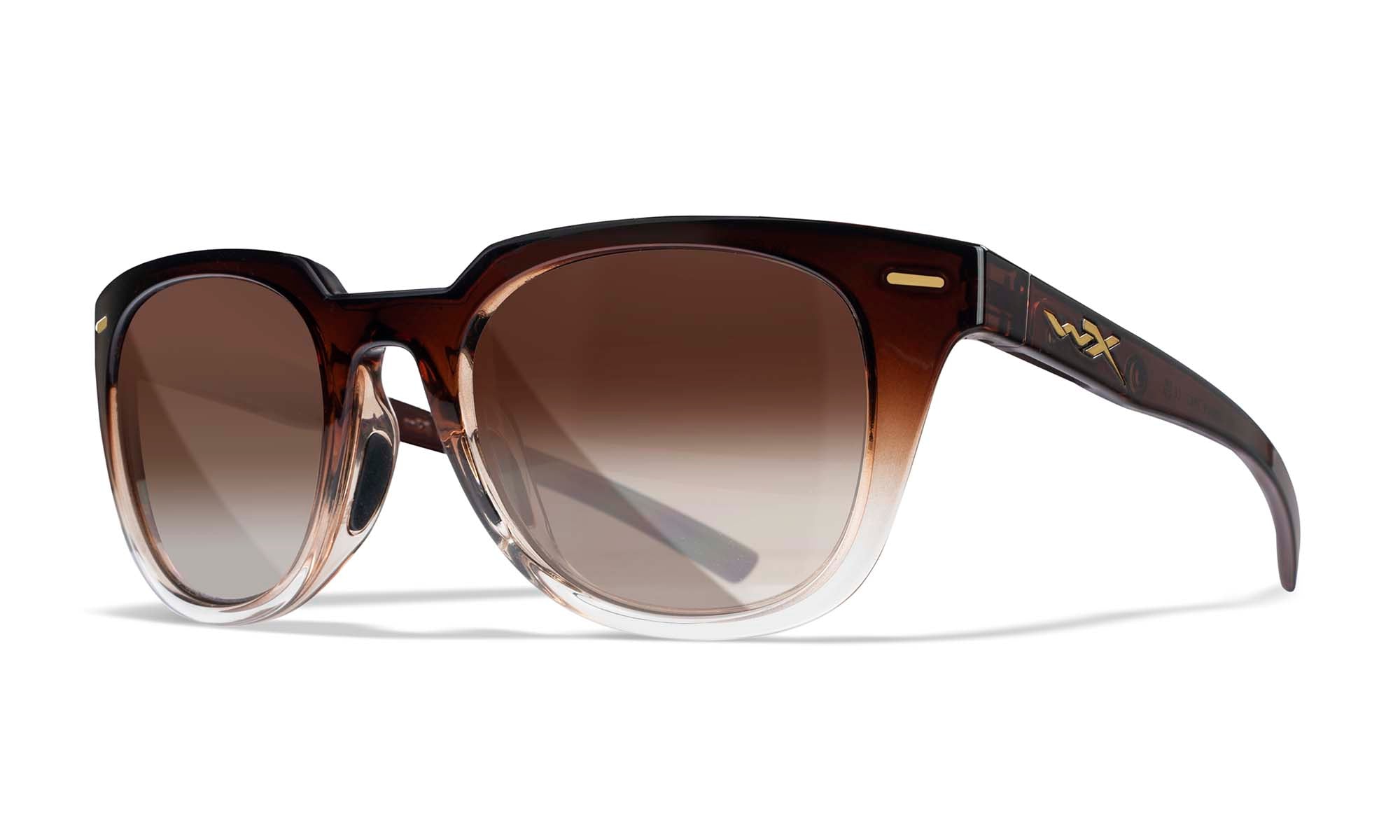 Wiley X WX ULTRA — Brown Gradient, Gloss Crystal Brown Fade